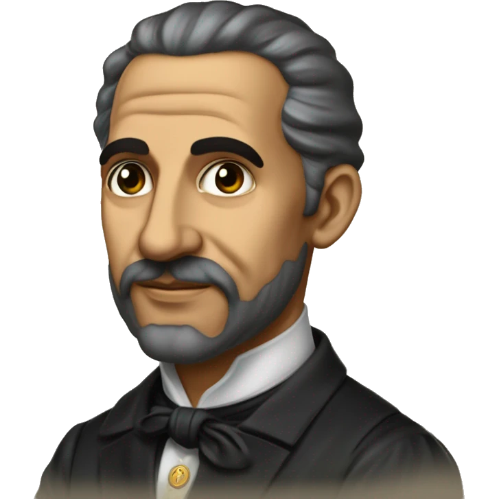 Eugenio María de Hostos y de Bonilla, known as El Gran Ciudadano de las Américas, was a Puerto Rican educator, philosopher, intellectual, lawyer, sociologist, novelist, and Puerto Rican independence advocate emoji