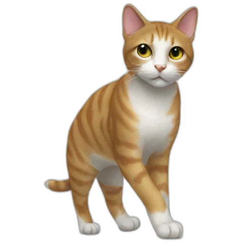 cat walk emoji