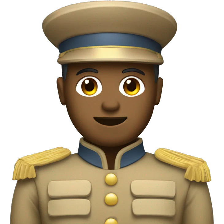 Beige toy soldier  emoji