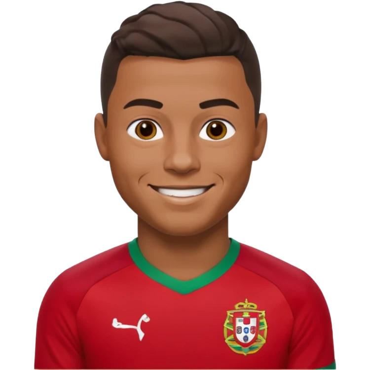 Ronaldo Portugal jersey  emoji