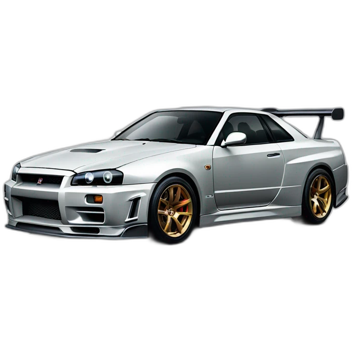 Nissan gtr r34 emoji