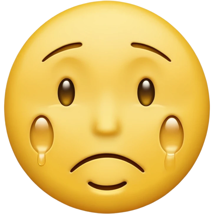 Crying smiley face with mouth wide  emoji