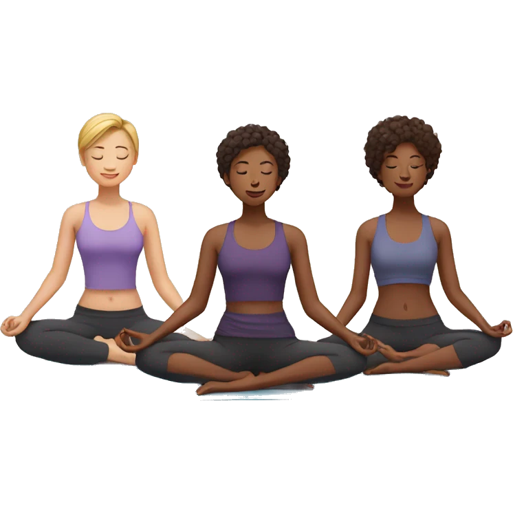 yoga no gender emoji