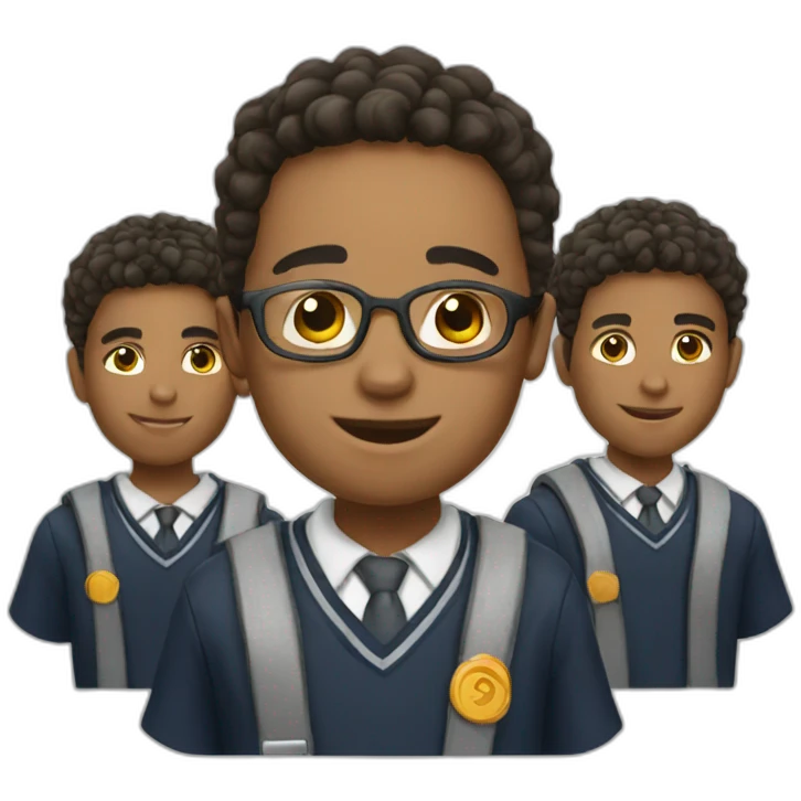boys school emoji