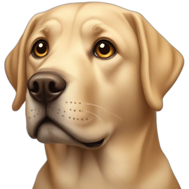 Labrador dog emoji