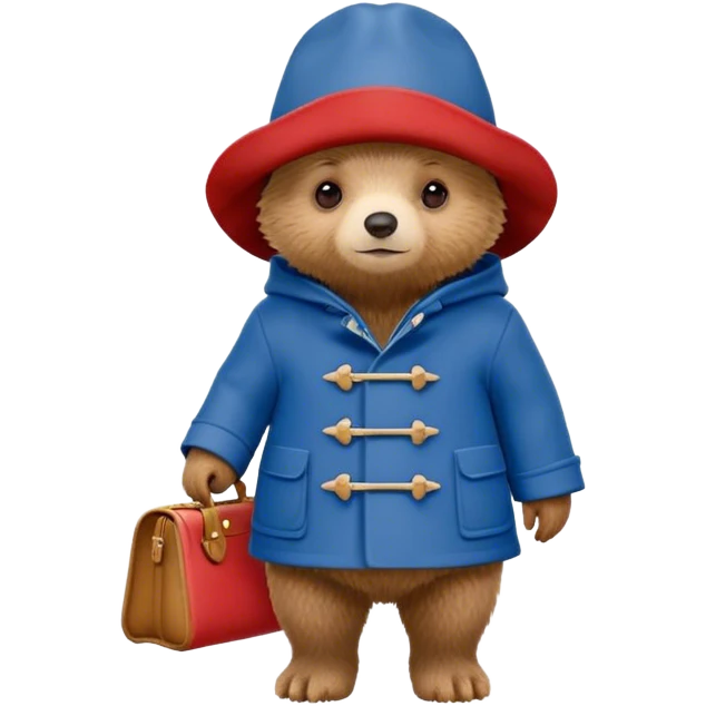 Paddington bear emoji