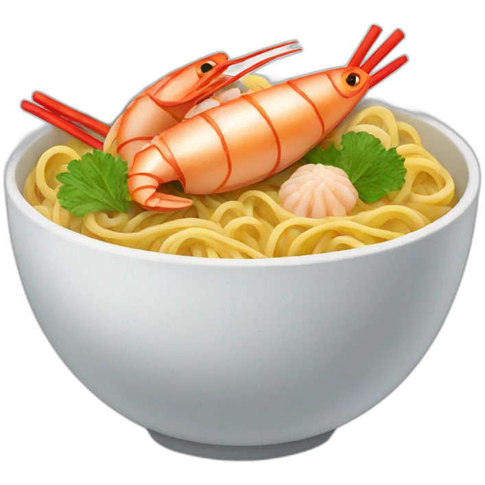 seafood noodles emoji