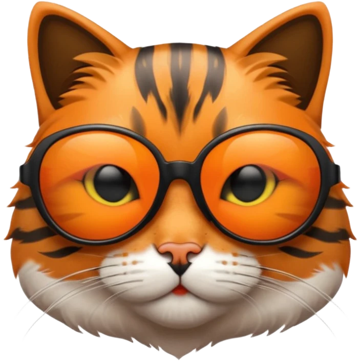 Cat wearing sunglasses emoji