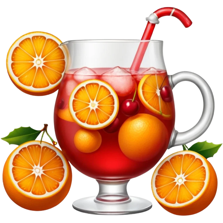 christmas punch emoji