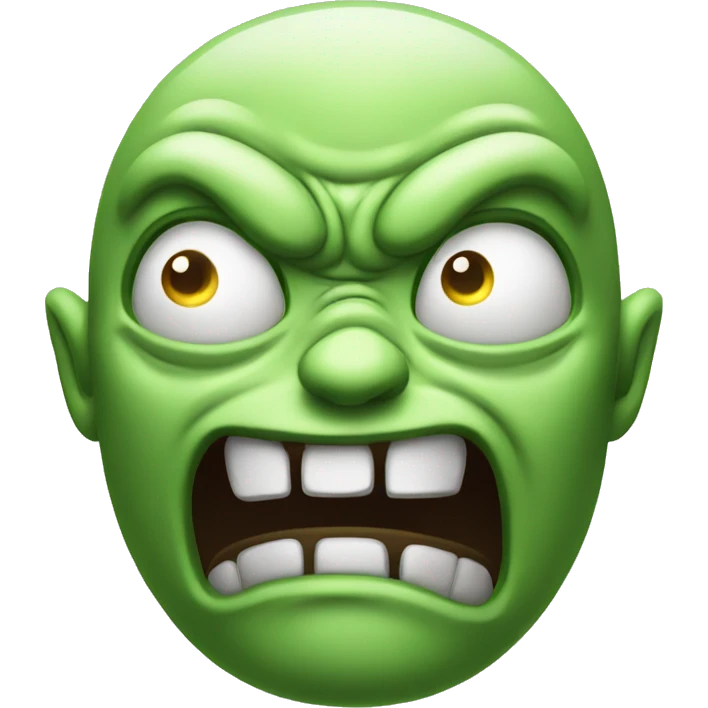 Angry Alien ios emoji