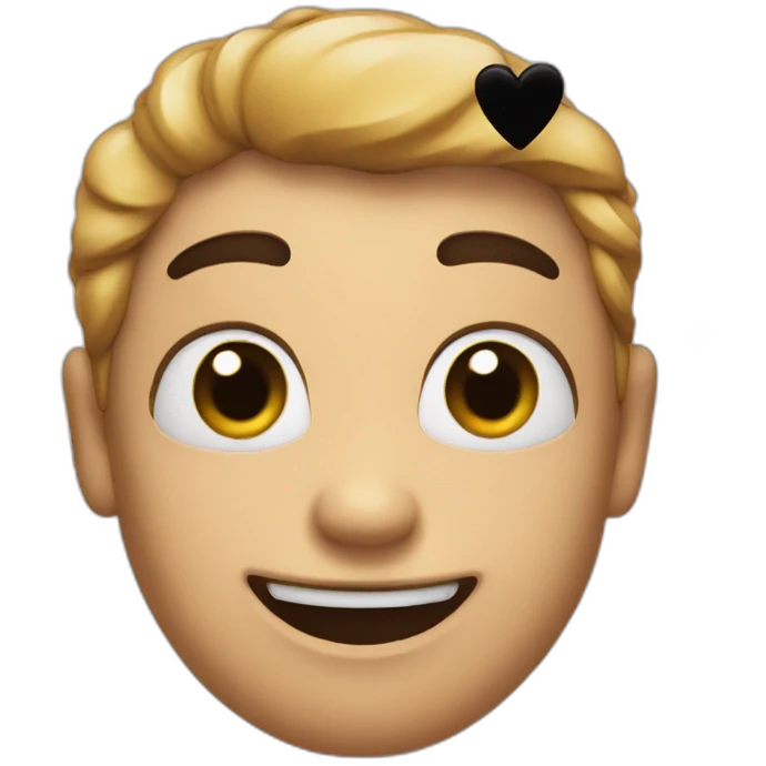 loved emoji with black hearts emoji