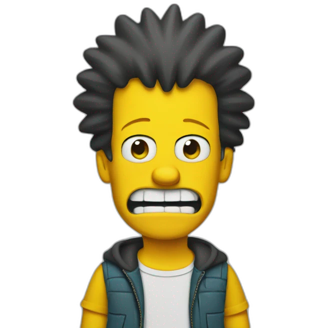 Bart simpson emoji