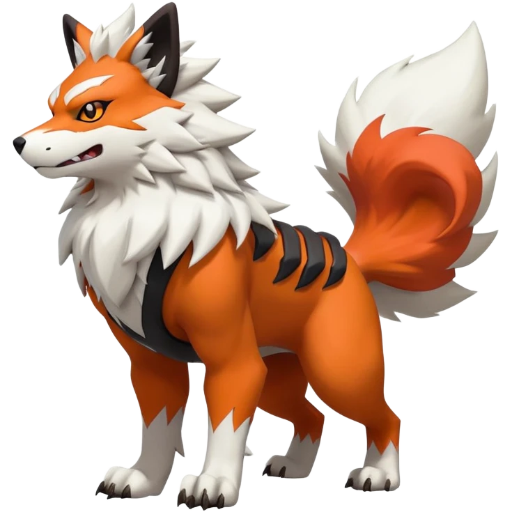 Zigzagoon-Arcanine-Zangoose-Hybrid (Full body) emoji