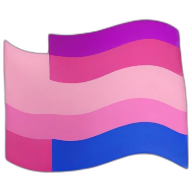 Bandera bisexual  emoji