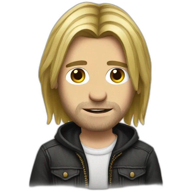 Kurt cobain emoji