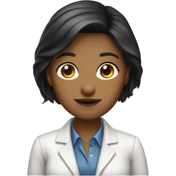 girl dark hair hr manager emoji