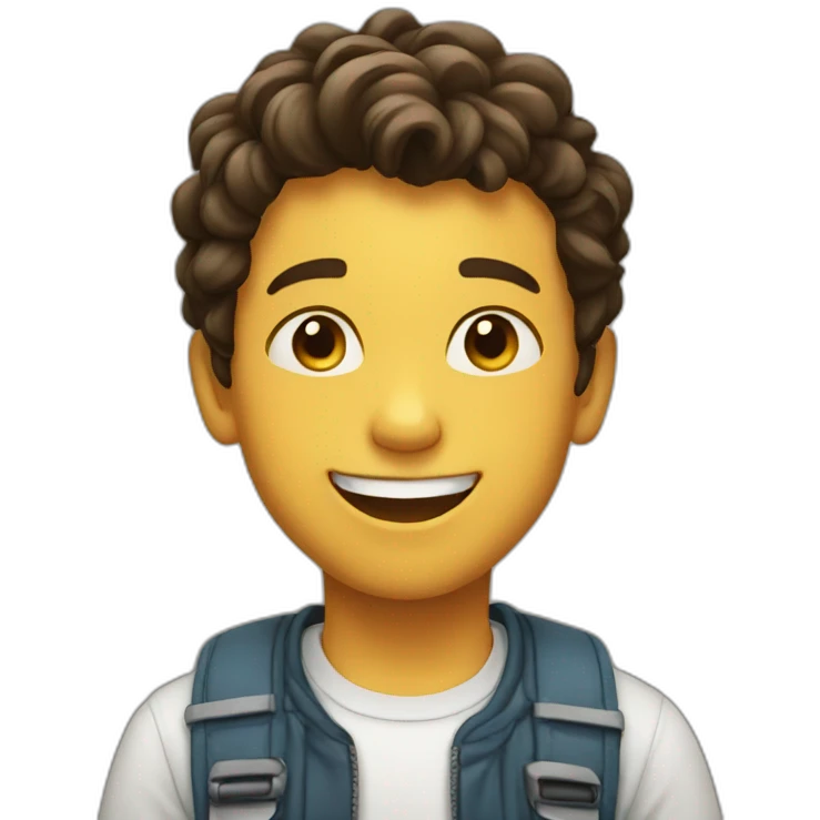 Boy happy emoji
