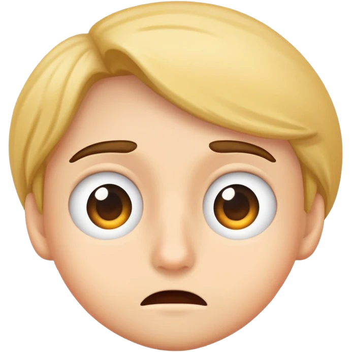 Peeping something  emoji