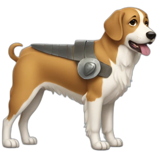 Big Shield dog emoji