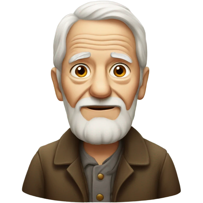 old man portrait  emoji