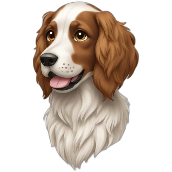 perro setter emoji
