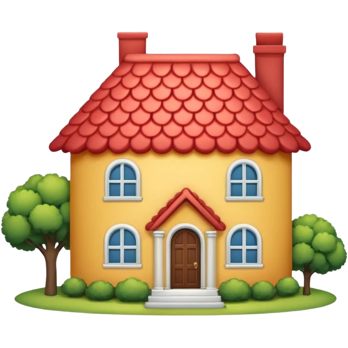 blubbery house emoji
