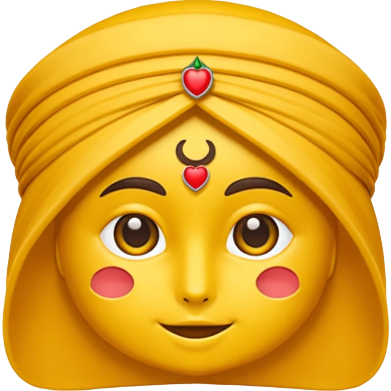یک دختر مو فرفری با لبای بزرگ و چشای بزرگ emoji