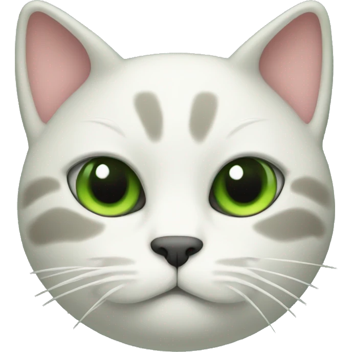 Cozy cat on a green blanket emoji