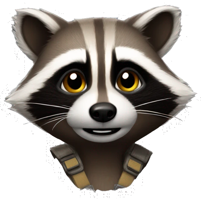 Rocket racoon  emoji