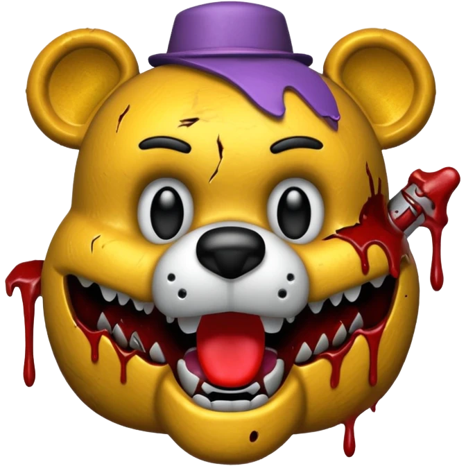 Fredbear gore emoji