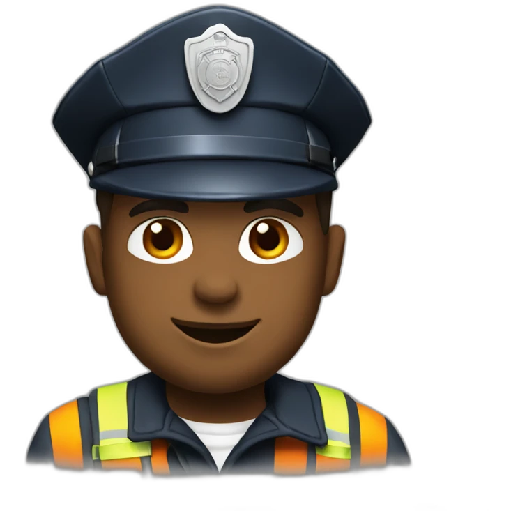 fireman cop emoji