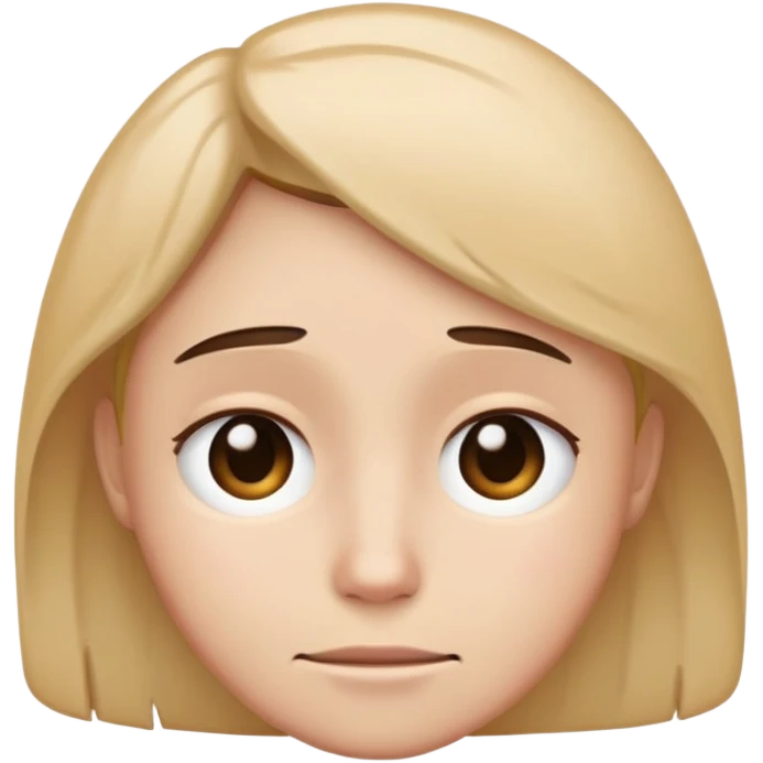 Sad but happy emoji