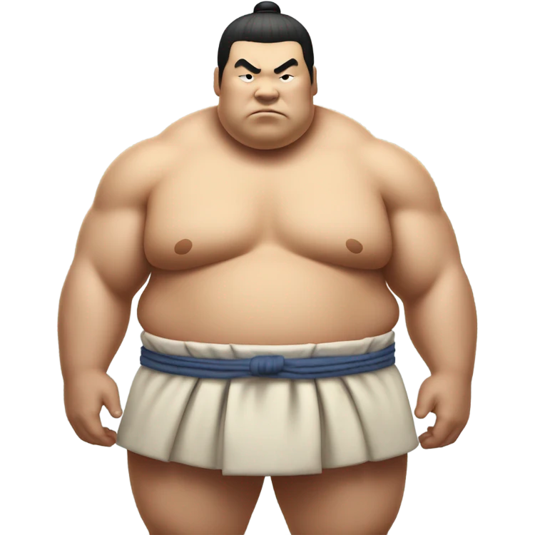 Sumo wrestler emoji