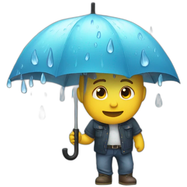 Rain emoji