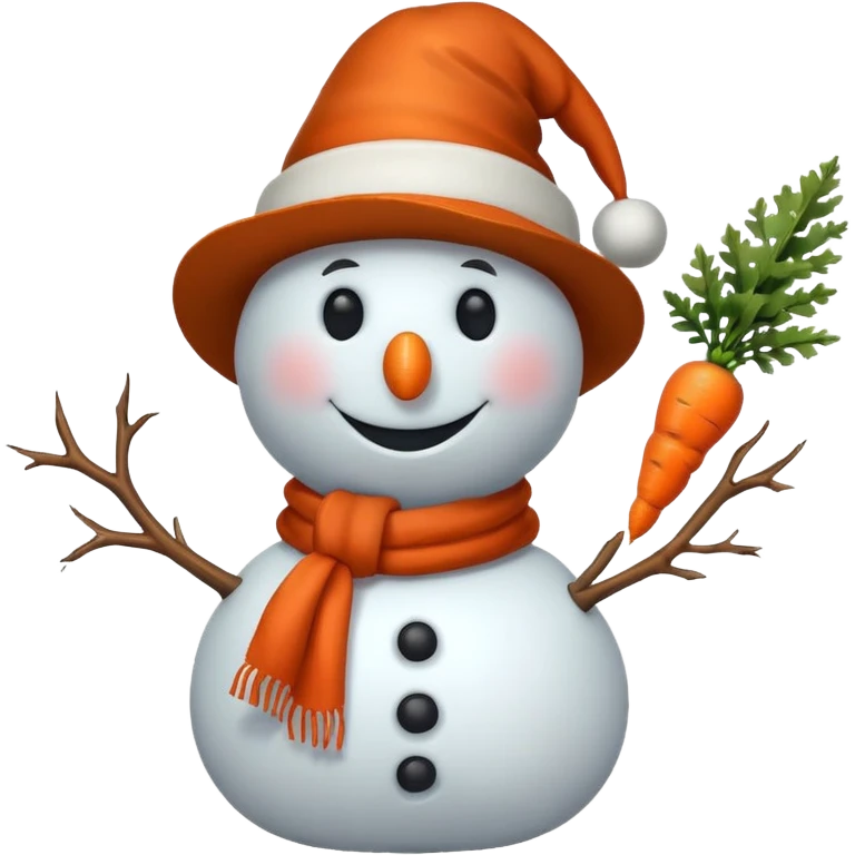 cool snowman emoji