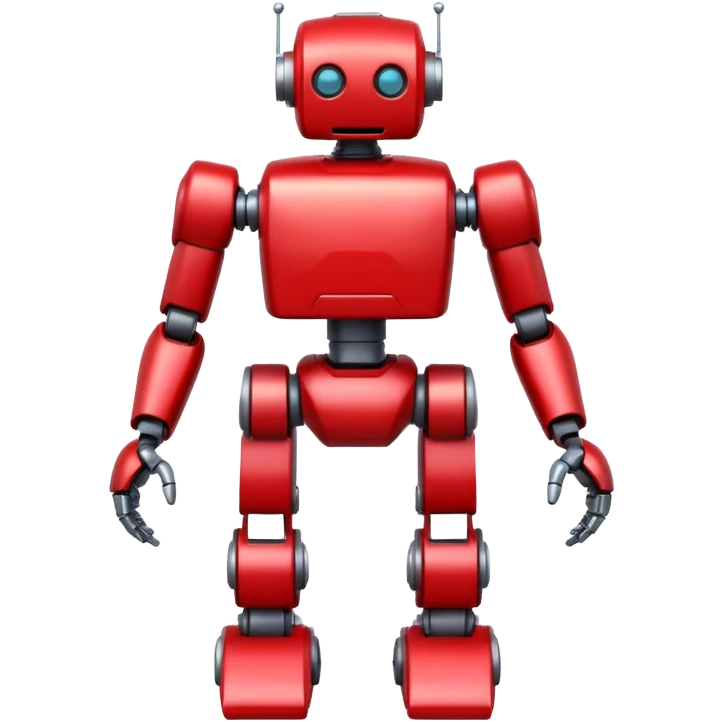 Red robot emoji