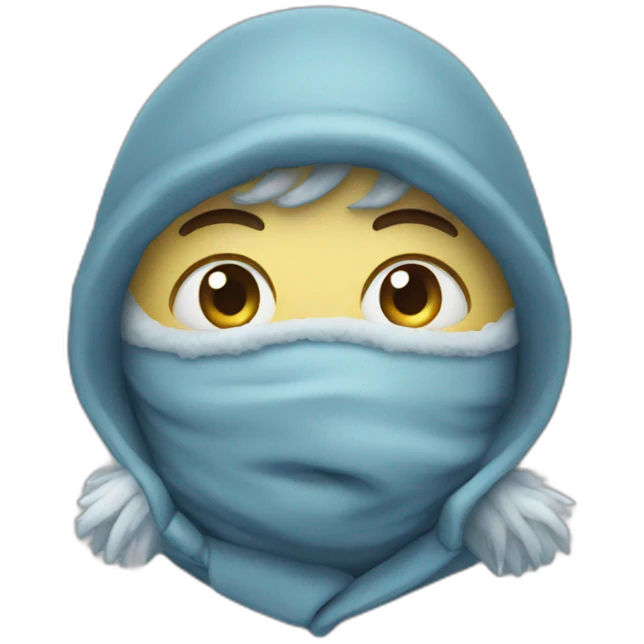 Freezing emoji