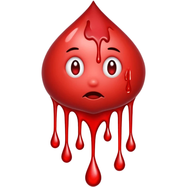 Emoji de sangre emoji