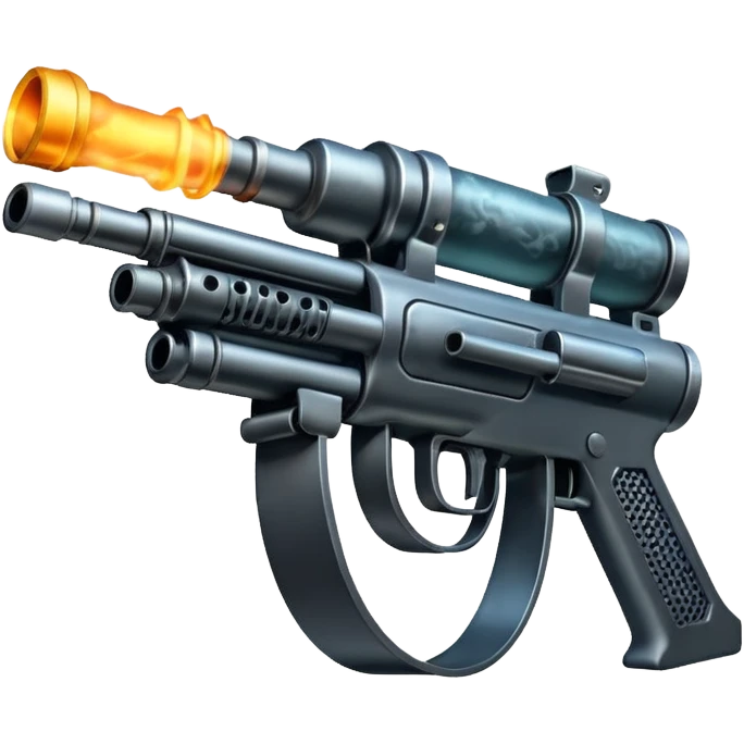 machine gun hot barrel emoji
