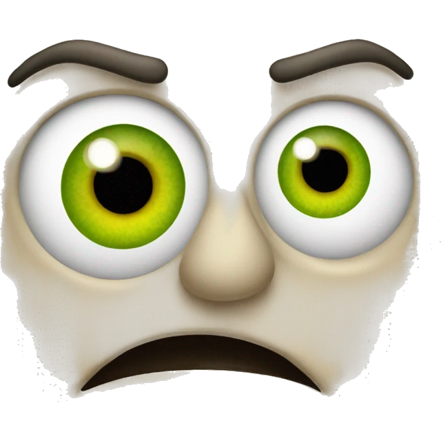 booger with an eye on it  emoji