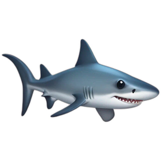 cute hammerheadshark emoji