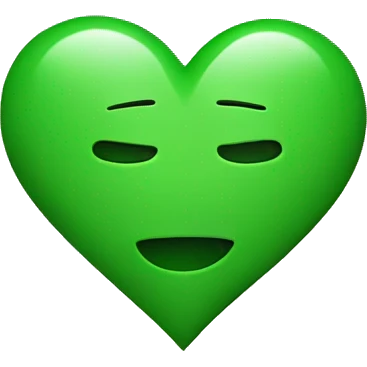 12 Heart and 1 green Heart  emoji