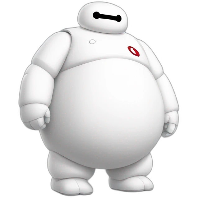 realistic Baymax emoji