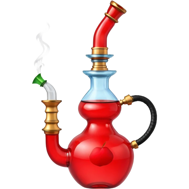 apple hookah emoji