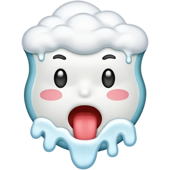 frothing at the mouth emoji