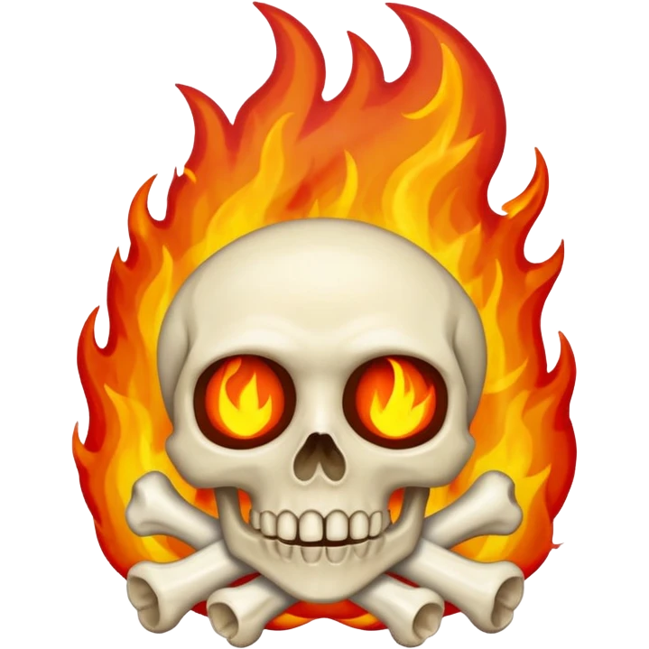 bone fire emoji