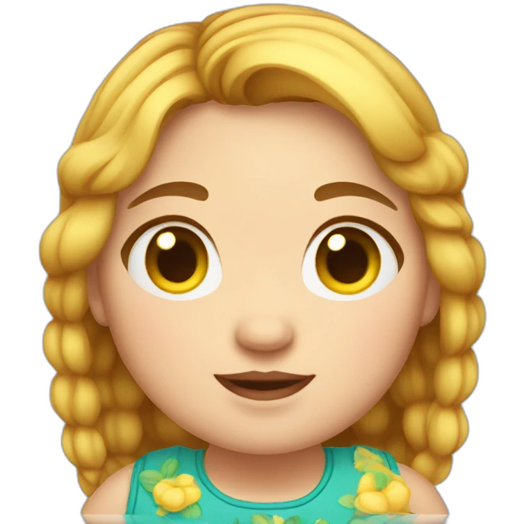 Chubby girl anna emoji