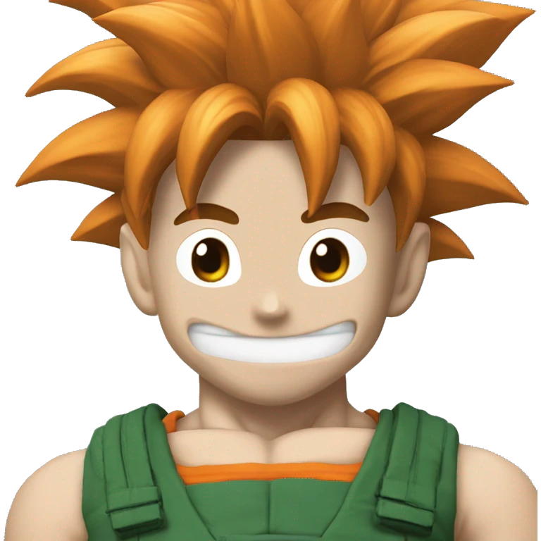 Goku with deku emoji