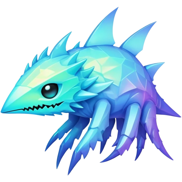 Edgy iridescent aesthetic-scenery-Fakémon-creature emoji