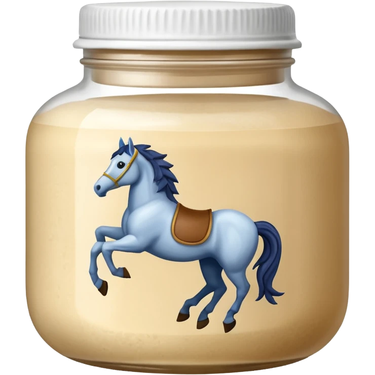 horse protein jar emoji